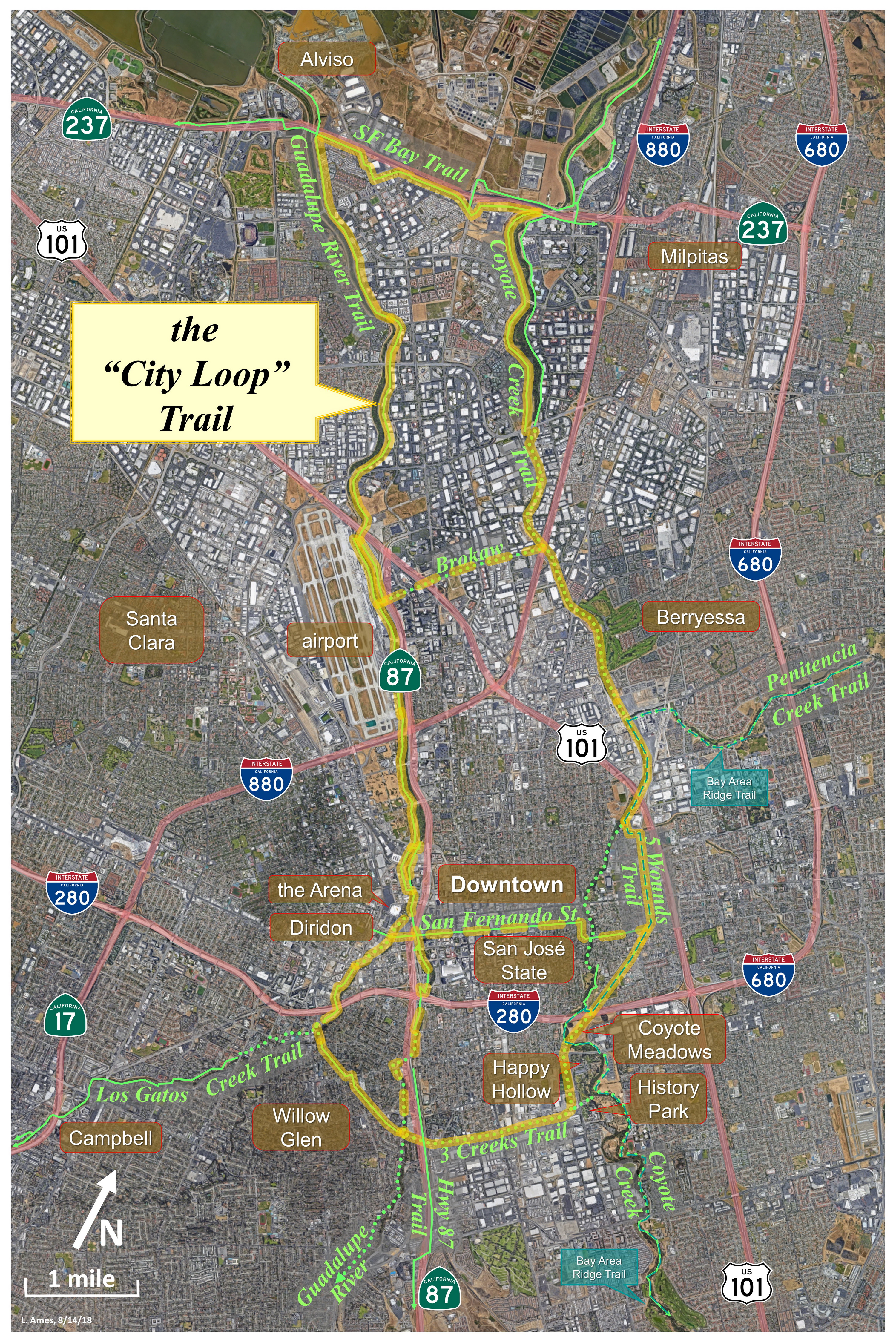 City Loop Trail Map